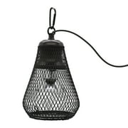 Reptile Heat Lamp Mesh Cage Terrarium Ceramic Holder for 75W